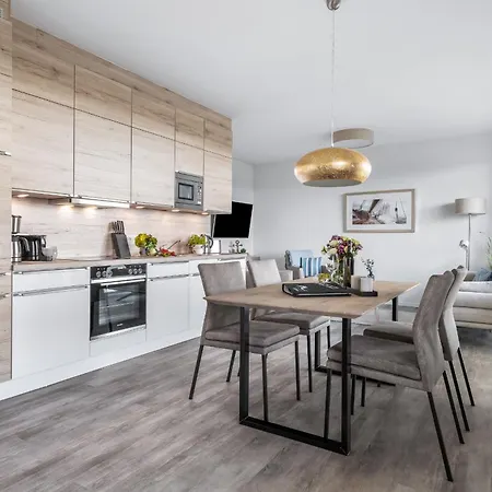 Beachterracetwo- Eg, Meerblick, Terrasse, Kamin, Sauna Daire