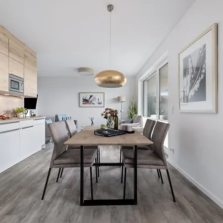 Beachterracetwo- Eg, Meerblick, Terrasse, Kamin, Sauna Apartamento Olpenitz